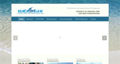 Desktop Screenshot of beachlifelaw.com